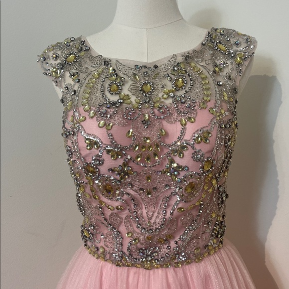 Sherri Hill 2814 Pink Dress - Picture 7 of 17